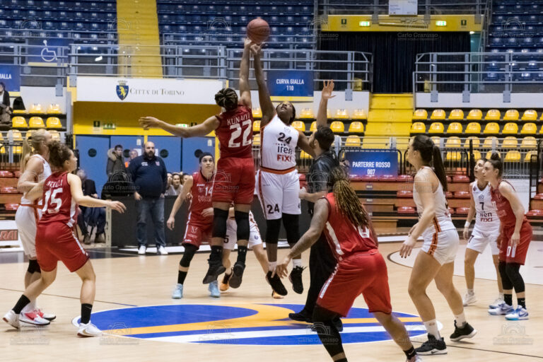 IREN FIXI Torino vs Pallacanestro Vigarano