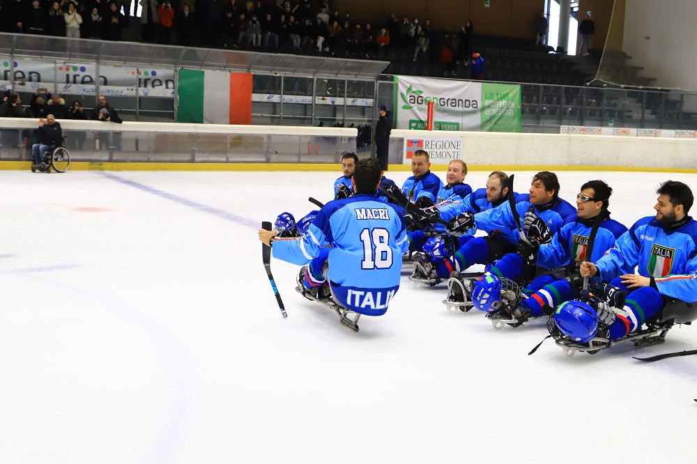 TORNEO INTERNAZIONALE DI PARA-ICE HOCKEY DI TORINO - Italia vs Giappone - © Salvatore Giordano