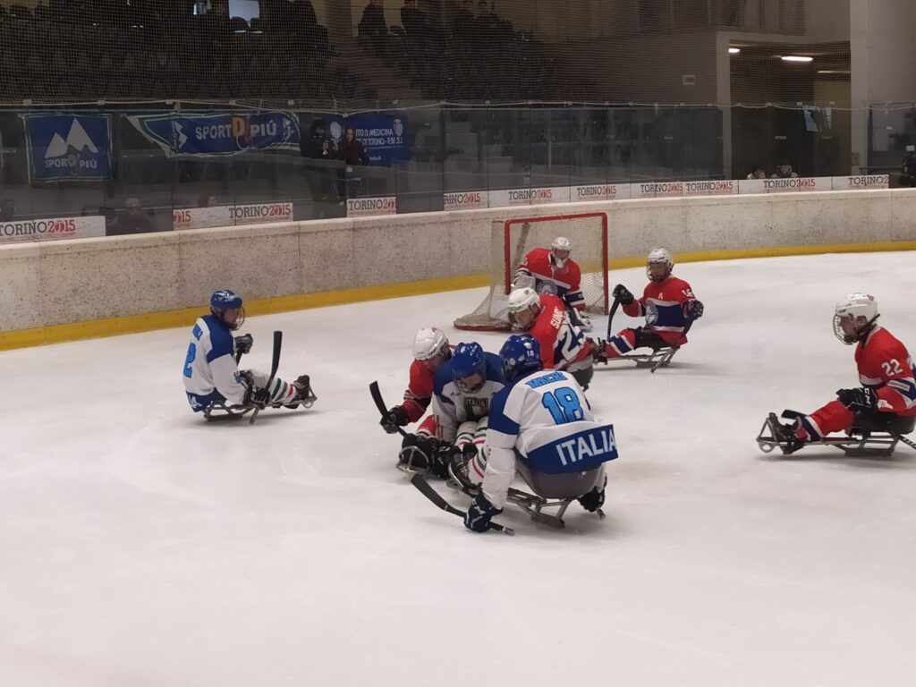 Italia campione al Torneo Internazionale di Para-Ice Hockey - Italia vs Norvegia - © Sportdipiú