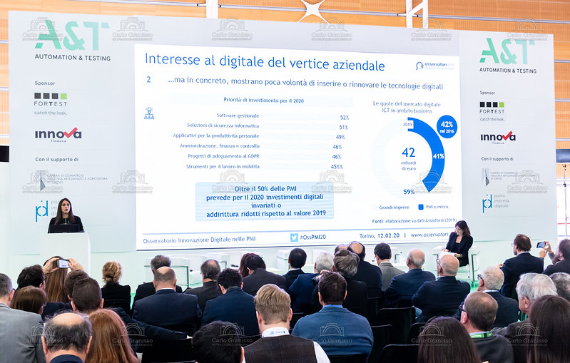 A&T Torino 2020: le PMI faticano nella digitalizzazione 1 Politecnico di Milano: Giorgia Sali - © Carlo Granisso